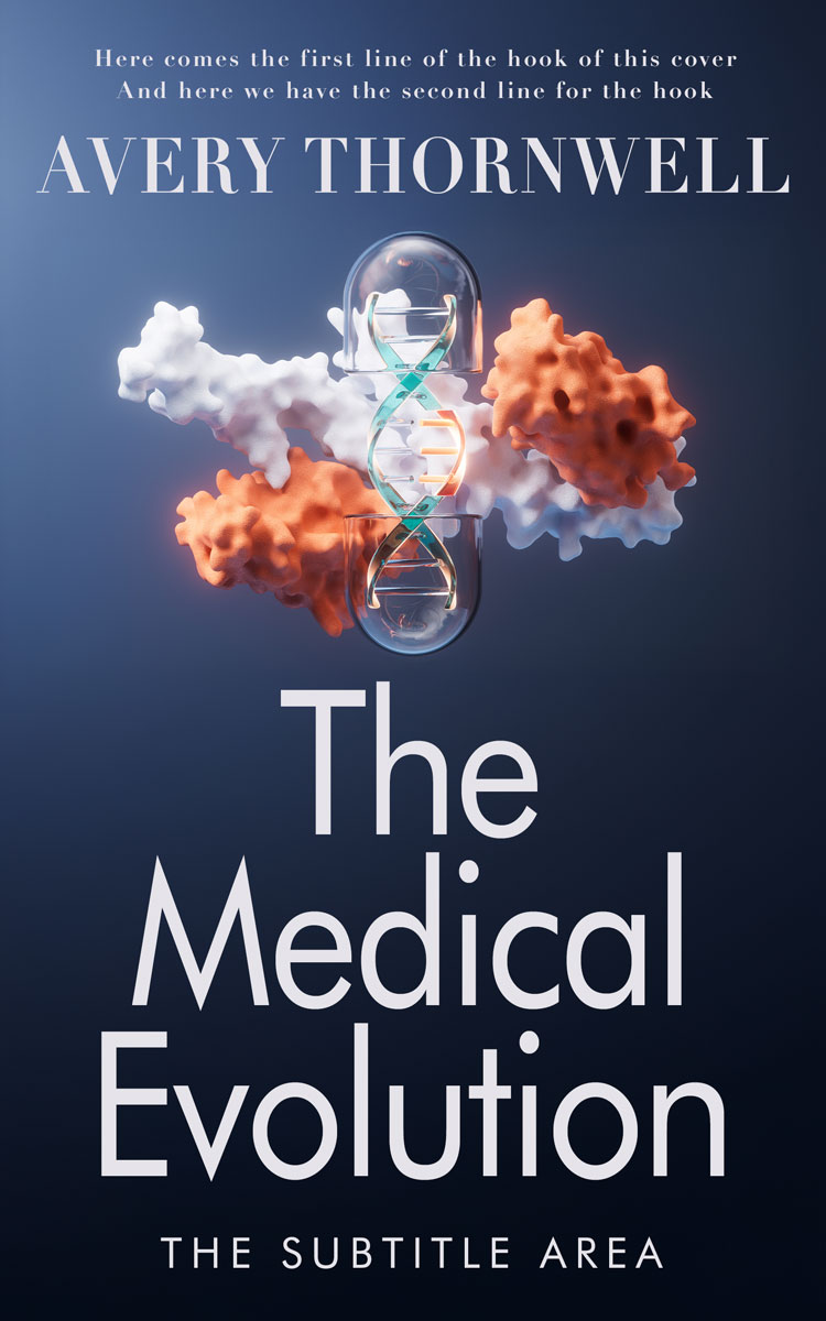 2D view of Custom & Premade Science & Nature Book Cover - Mirage #17737 | BookCoverZone*