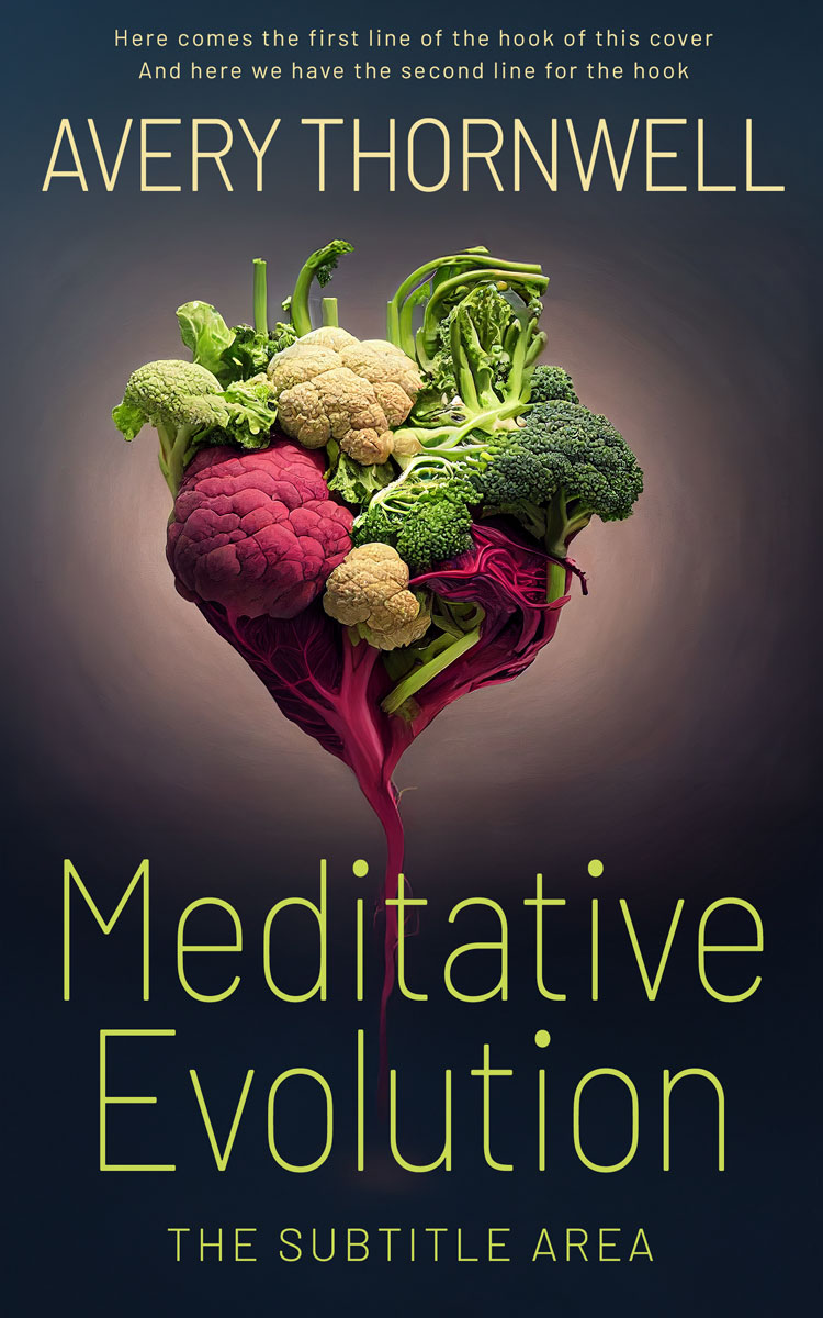 2D view of Custom & Premade Health & Mind & Body Book Cover - Charade #17745 | BookCoverZone*