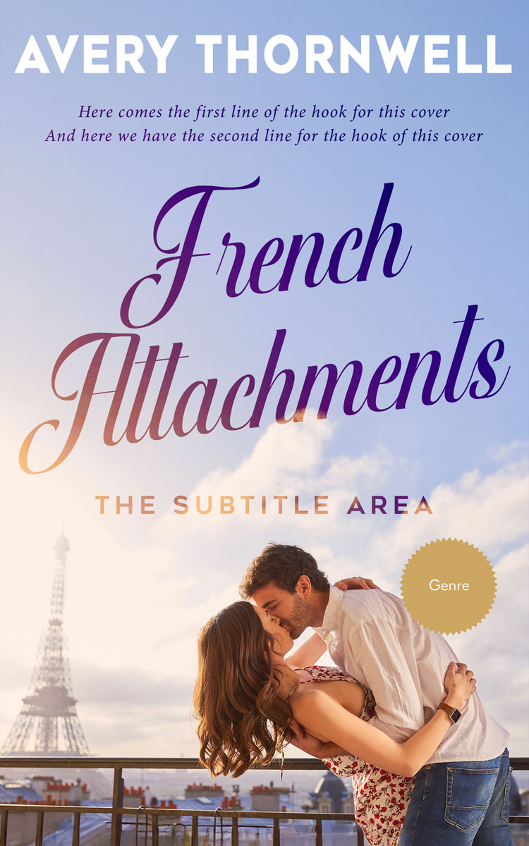 2D view of Premade Romance Book Cover - Ghost #17796 | BookCoverZone*