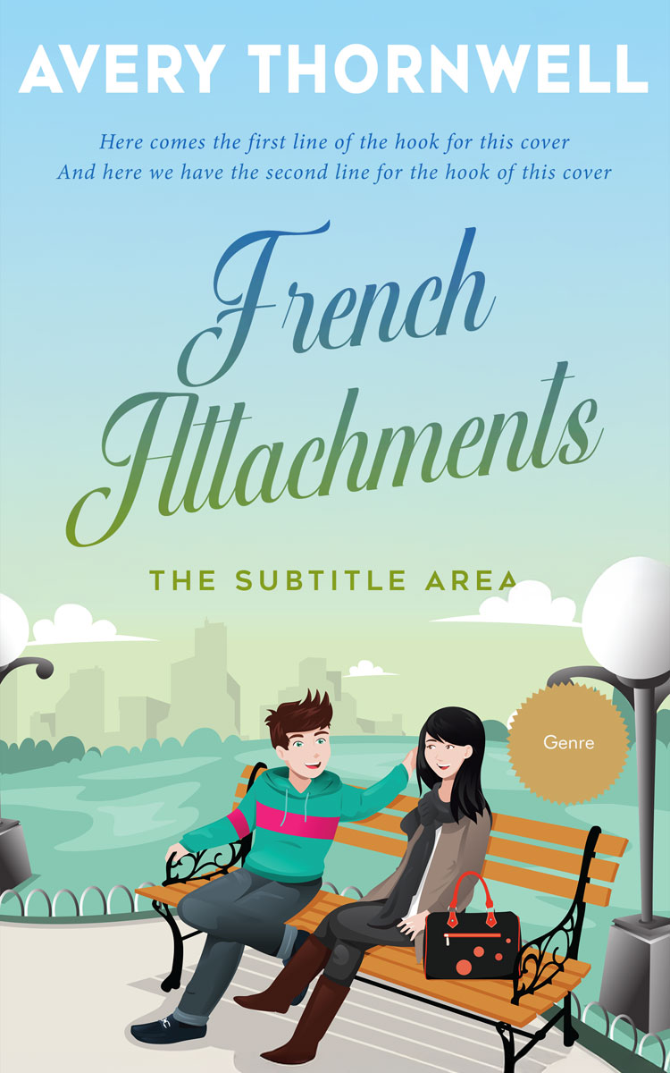 2D view of Premade Romance Book Cover - Ziggurat #17798 | BookCoverZone*