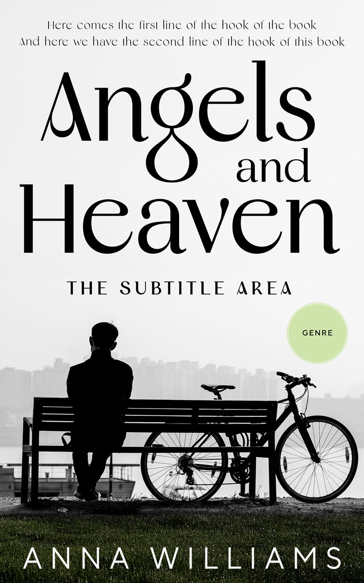 2D view of Premade Literary Fiction Book Cover - Desert Storm #17811 | BookCoverZone*