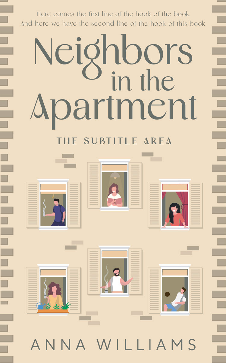 2D view of Premade Literary Fiction Book Cover - Raffia #17821 | BookCoverZone*