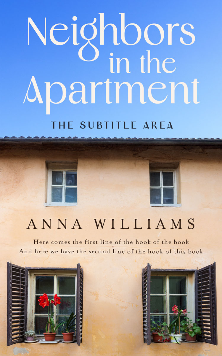2D view of Premade Literary Fiction Book Cover - Silver #17822 | BookCoverZone