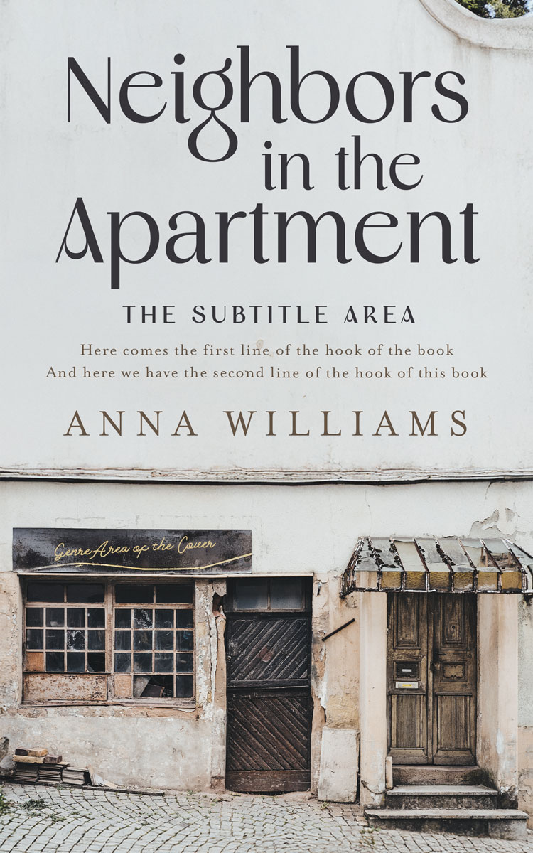 2D view of Premade Mystery & Thriller & Suspense Book Cover - Quill Gray #17823 | BookCoverZone*