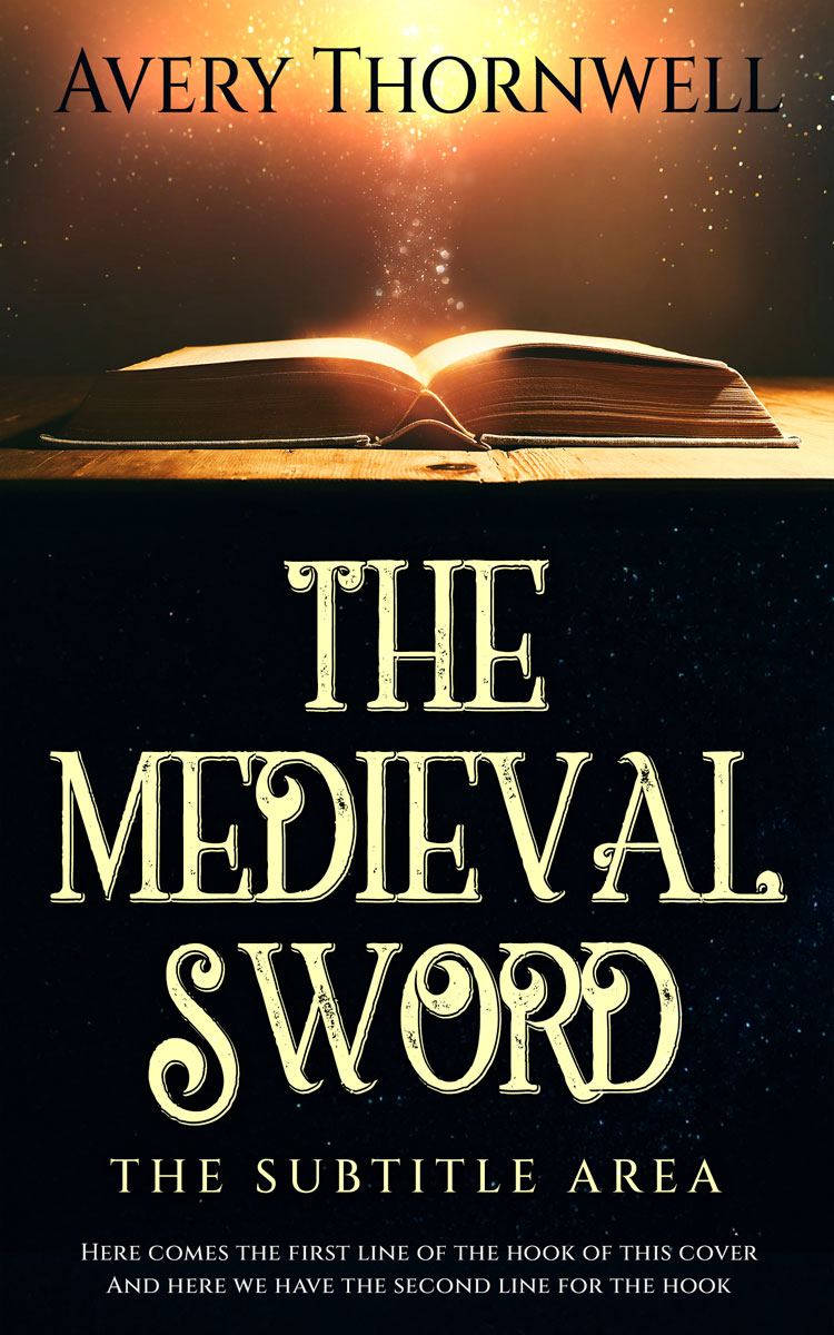 2D view of Premade Fantasy Book Cover - Cod Gray #17832 | BookCoverZone*