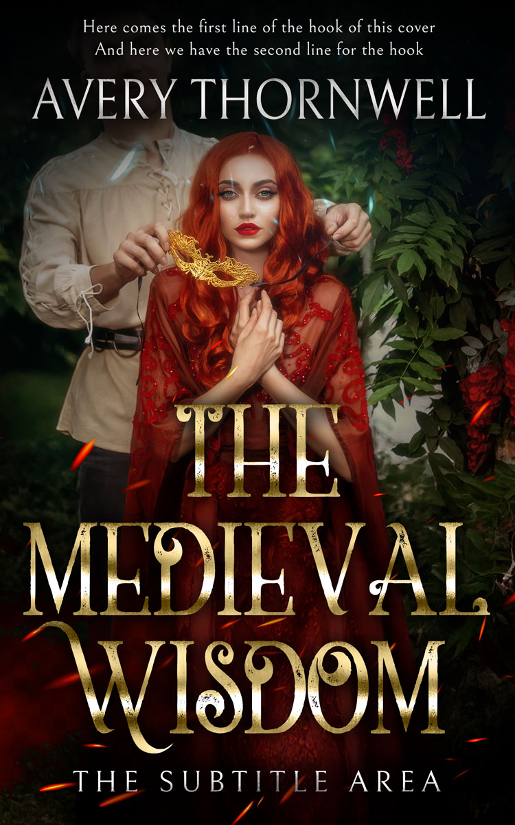 2D view of Premade Fantasy Book Cover - Eternity #17836 | BookCoverZone*