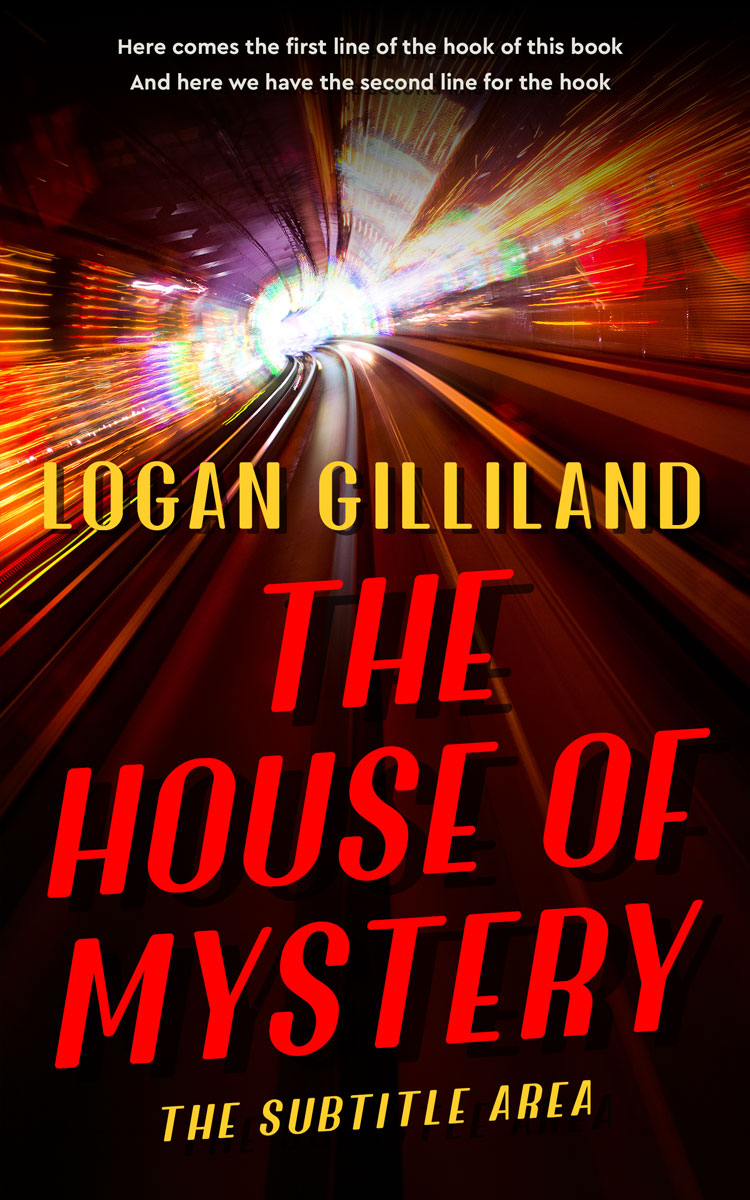 2D view of Premade Mystery & Thriller & Suspense Book Cover - Flame Pea #17920 | BookCoverZone