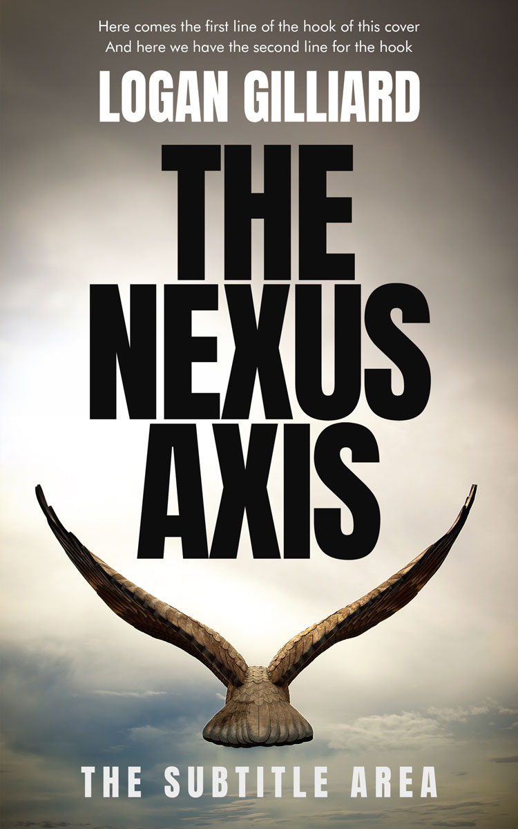 2D view of Premade Mystery & Thriller & Suspense Book Cover - Ash