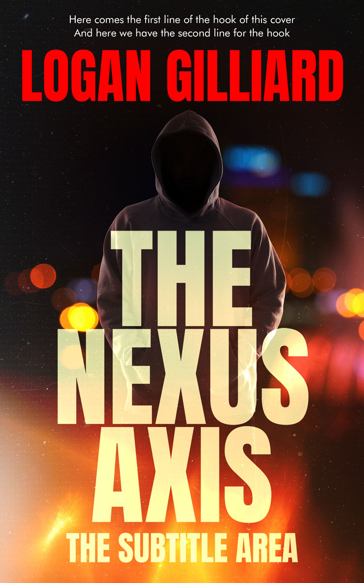 2D view of Premade Mystery & Thriller & Suspense Book Cover - Eclipse
