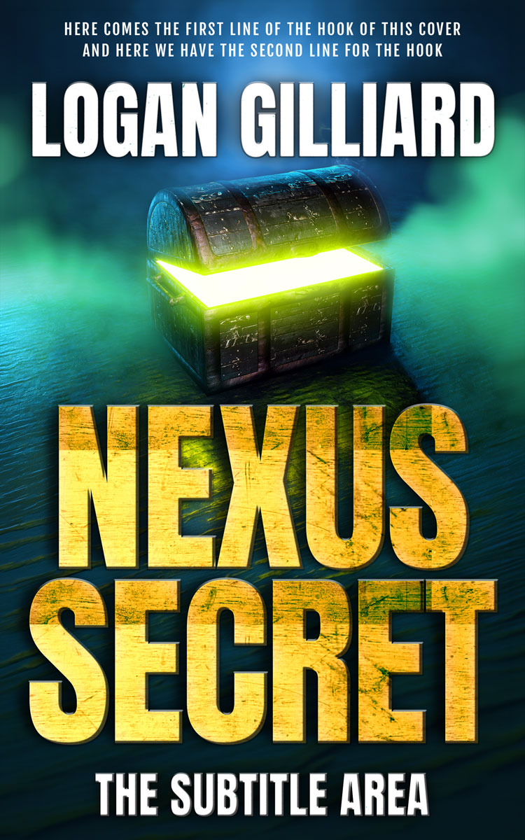 2D view of Premade Mystery & Thriller & Suspense Book Cover - Ronchi