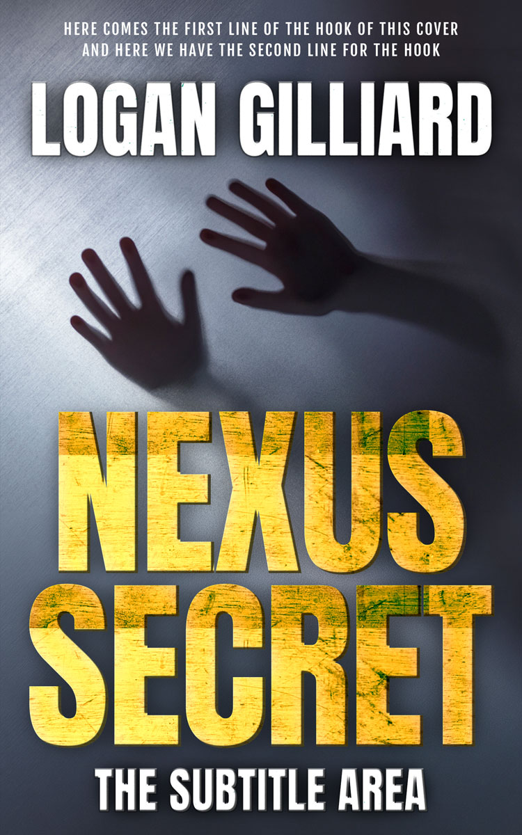 2D view of Premade Mystery & Thriller & Suspense Book Cover - Rob Roy