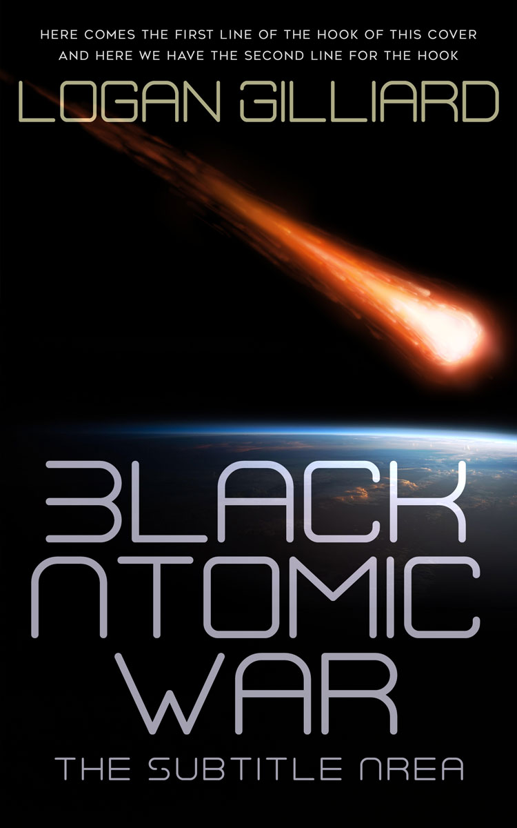 2D view of Premade Science Fiction Book Cover - Thatch #18004 | BookCoverZone*