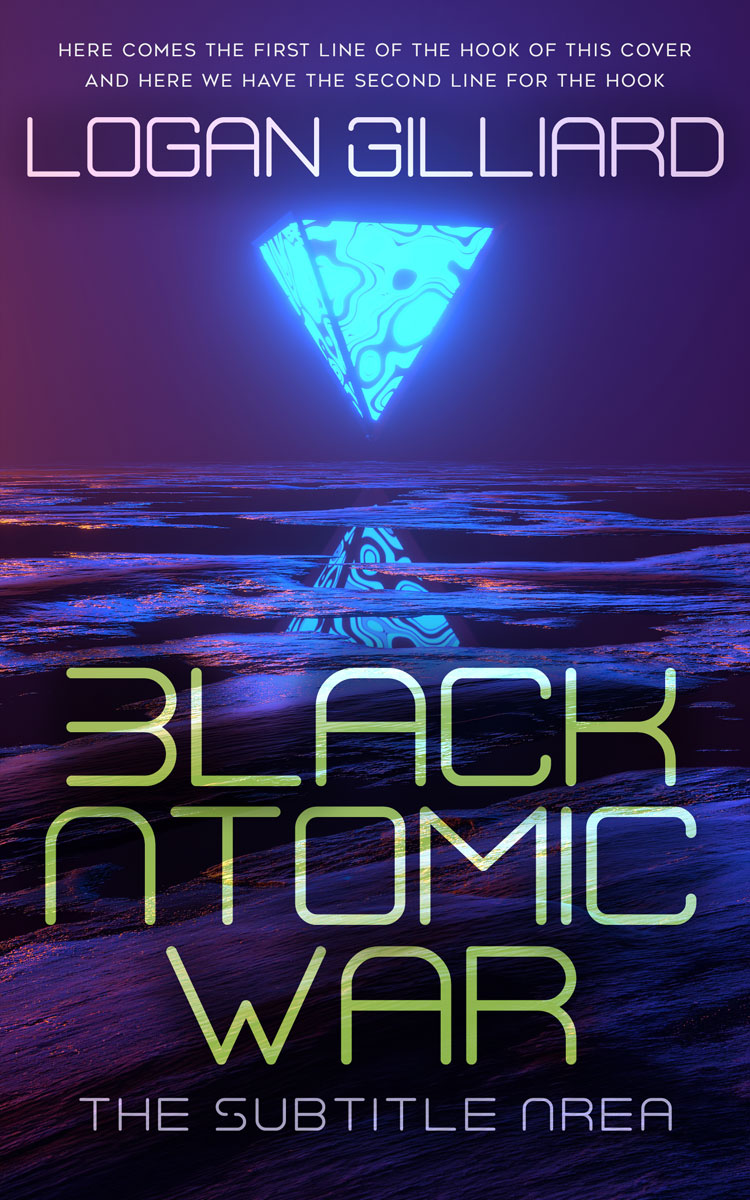 2D view of Premade Science Fiction Book Cover - Valhalla #18008 | BookCoverZone*