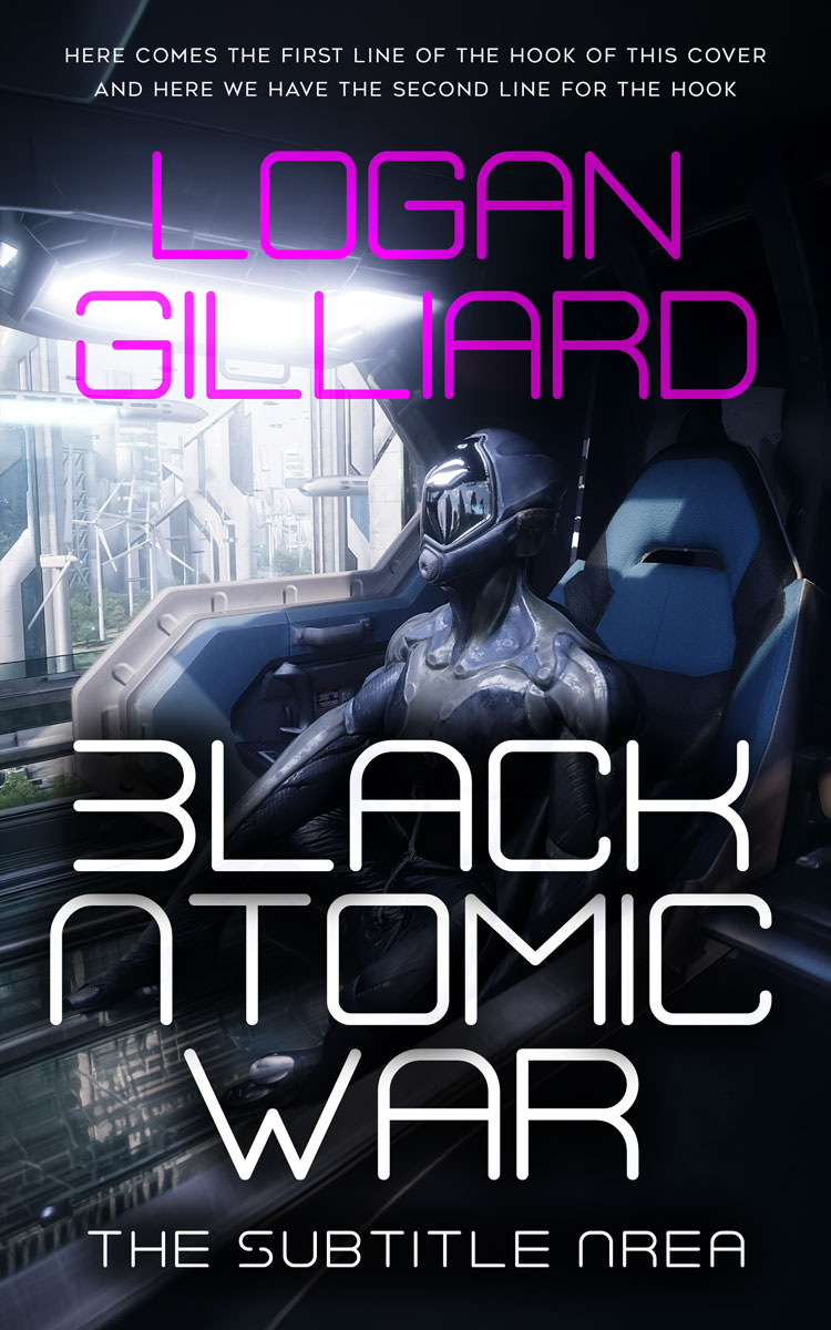 2D view of Premade Science Fiction Book Cover - Prelude #18011 | BookCoverZone*