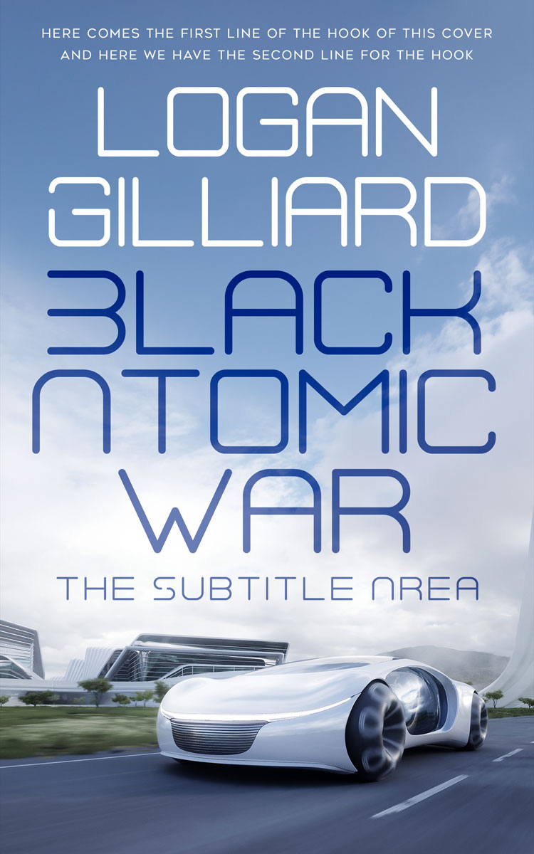 2D view of Premade Science Fiction Book Cover - Wild Blue Yonder #18015 | BookCoverZone*