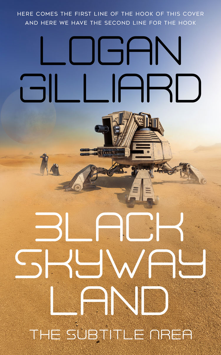 2D view of Premade Science Fiction Book Cover - Muddy Waters #18019 | BookCoverZone*