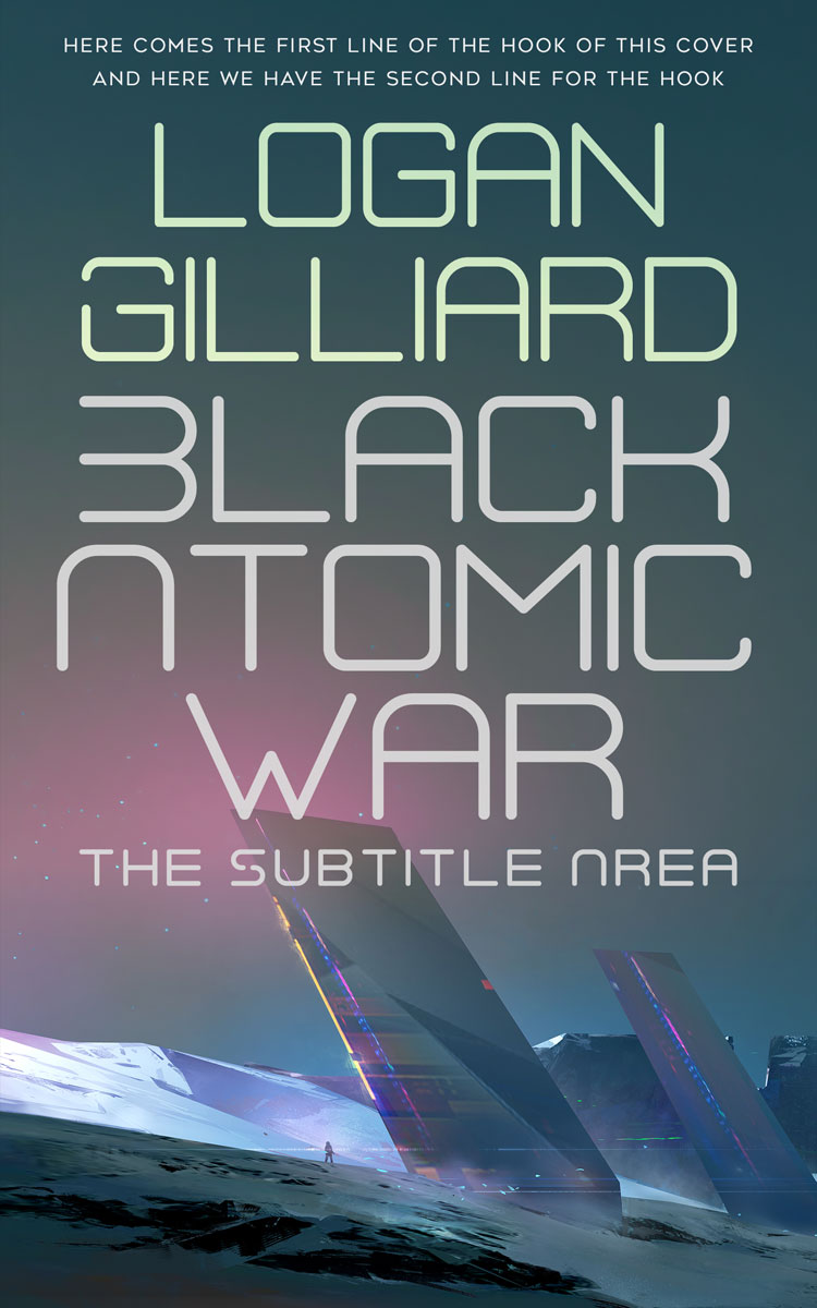 2D view of Premade Science Fiction Book Cover - River Bed #18025 | BookCoverZone*