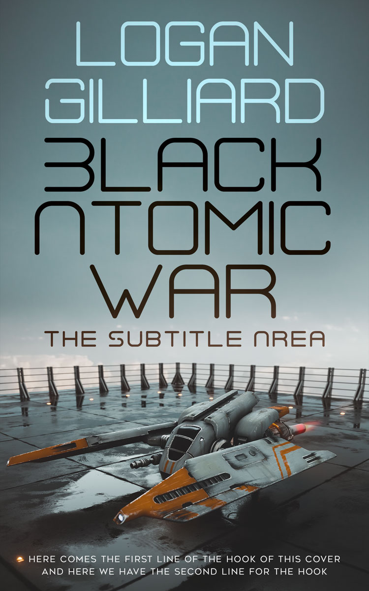 2D view of Premade Science Fiction Book Cover - Sirocco #18026 | BookCoverZone*