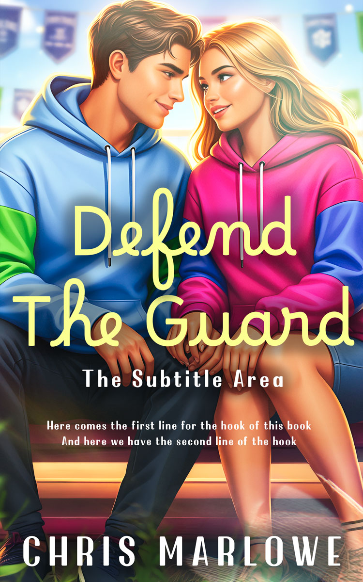 2D view of Premade Teen & Young Adult Book Cover - Cameo #18058 | BookCoverZone