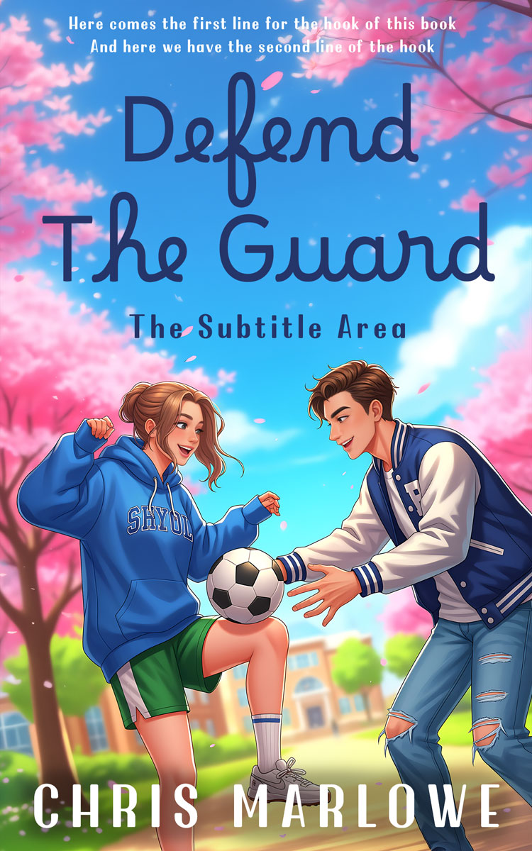 2D view of Premade Teen & Young Adult Book Cover - Rose Fog #18059 | BookCoverZone