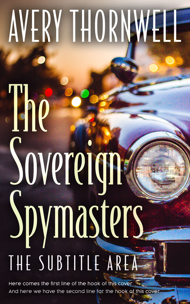 2D view of Premade Mystery & Thriller & Suspense Book Cover - Akaroa #18180 | BookCoverZone*