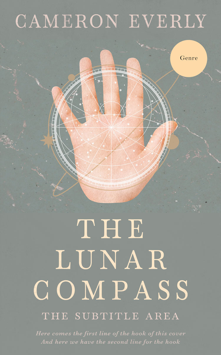2D view of Premade  Book Cover - Lemon Grass #18251 | BookCoverZone*