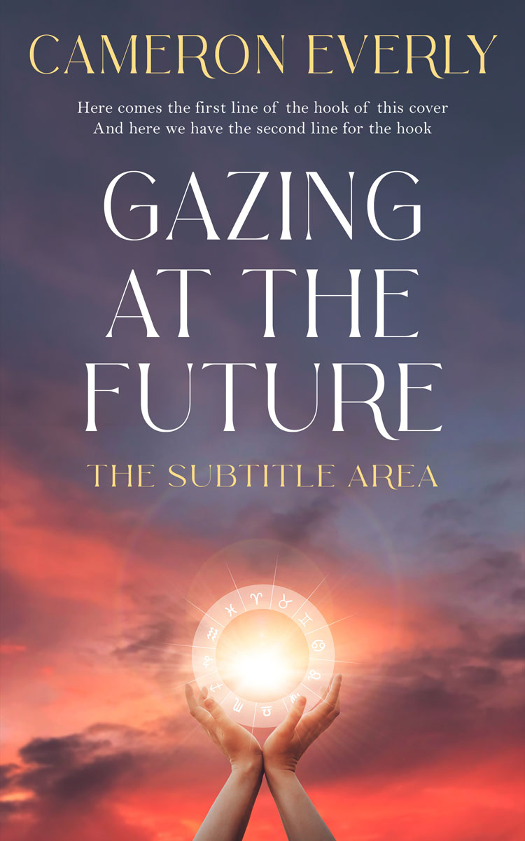 2D view of Premade  Book Cover - Scarpa Flow #18267 | BookCoverZone*