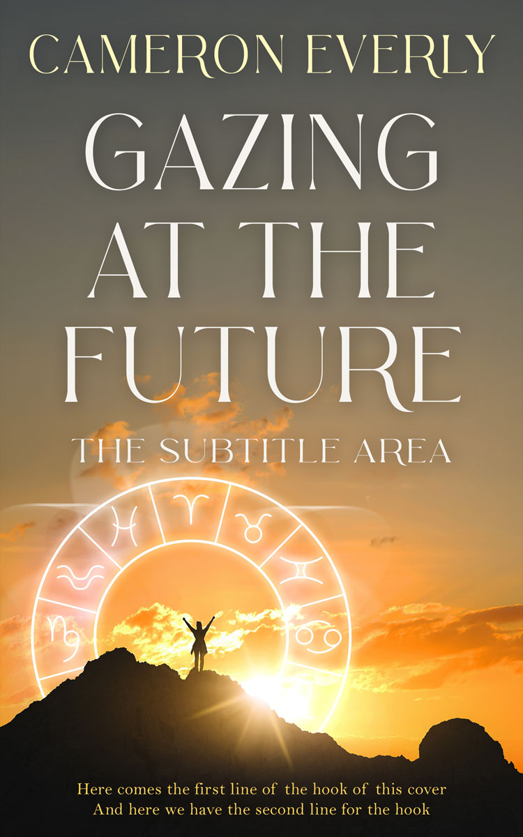 2D view of Premade  Book Cover - Coffee #18271 | BookCoverZone*