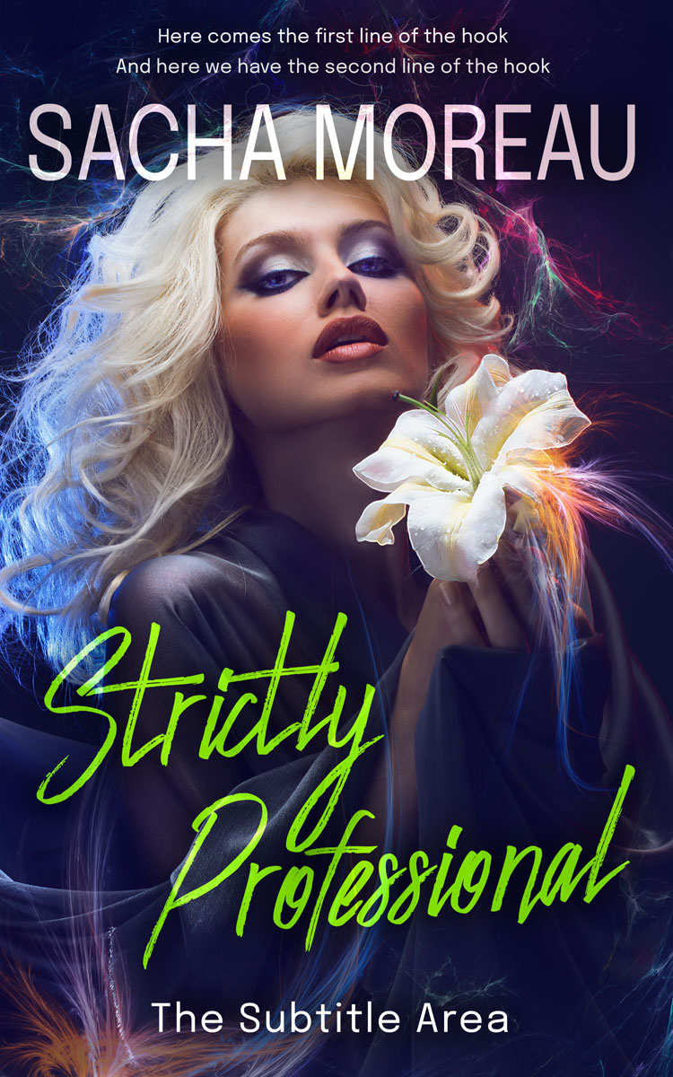 2D view of Premade Romance Book Cover - Revolver #18353 | BookCoverZone