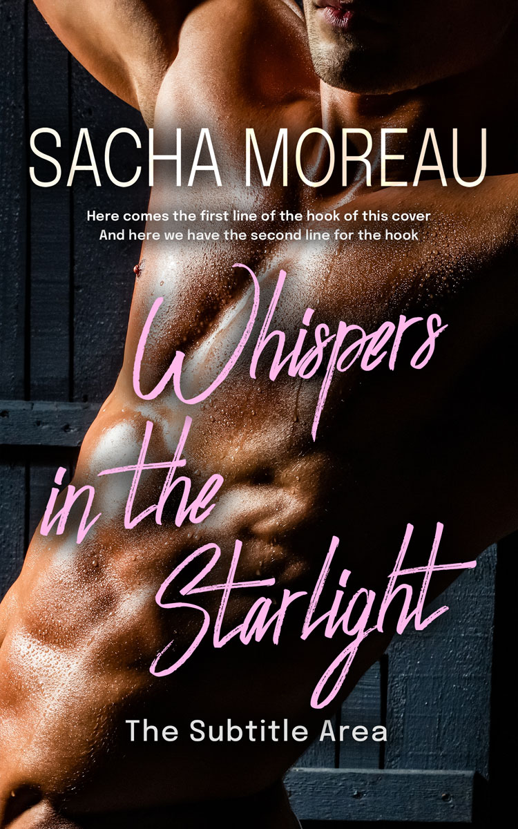 2D view of Premade Erotica Book Cover - Eunry #18372 | BookCoverZone