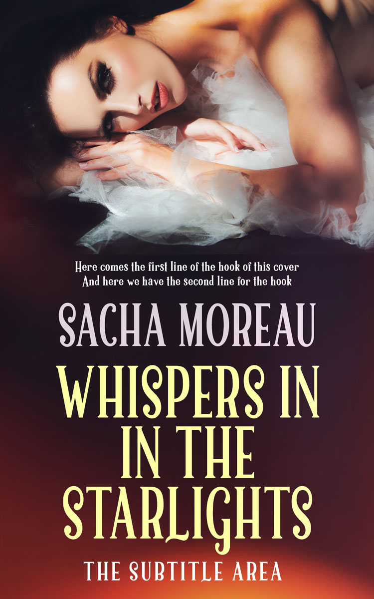 2D view of Premade Erotica Book Cover - Cameo #18379 | BookCoverZone