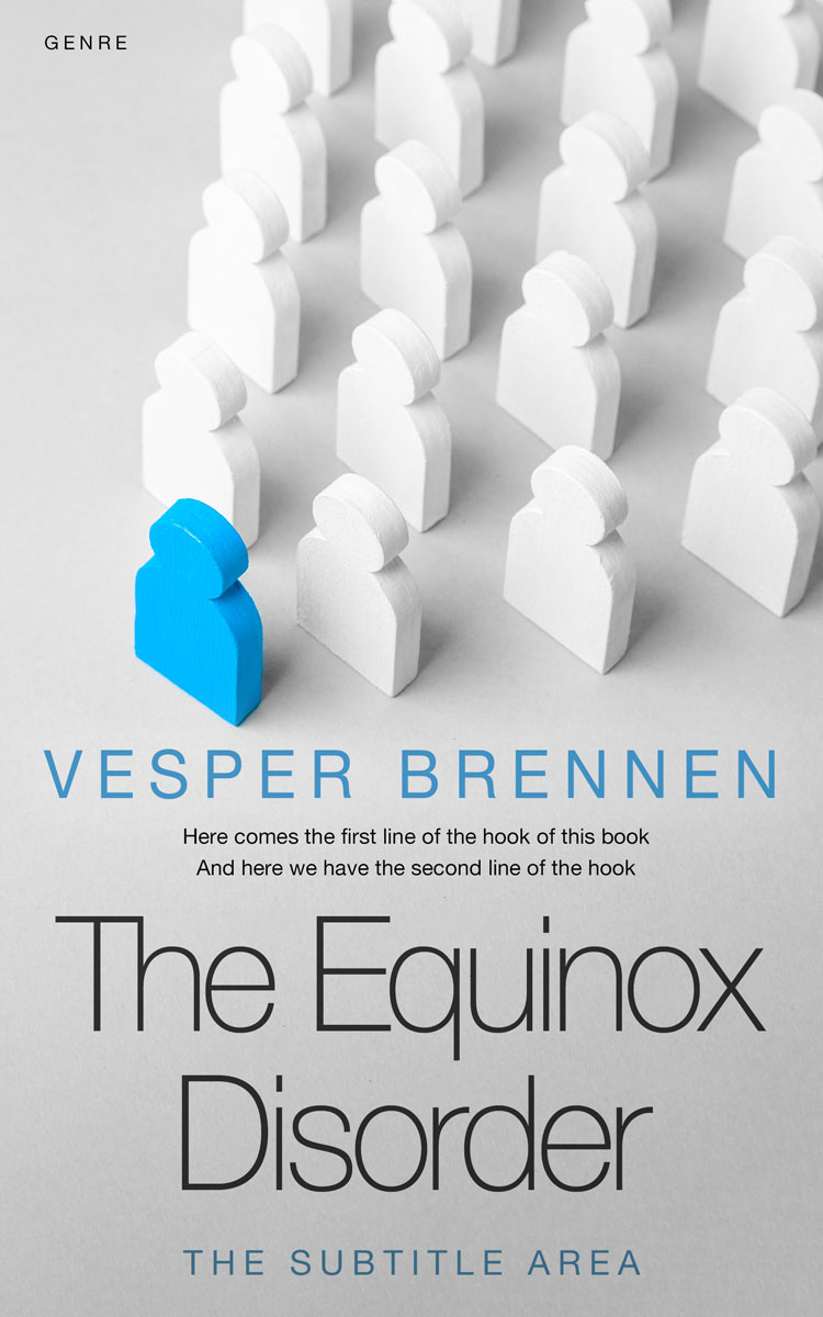 2D view of Premade Business Book Cover - Alto