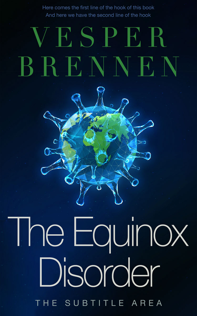 2D view of Premade Medical Book Cover - Black Pearl