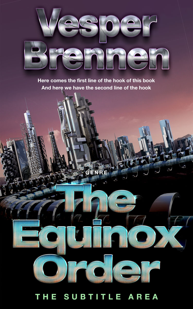 2D view of Premade Science Fiction Book Cover - Baltic Sea