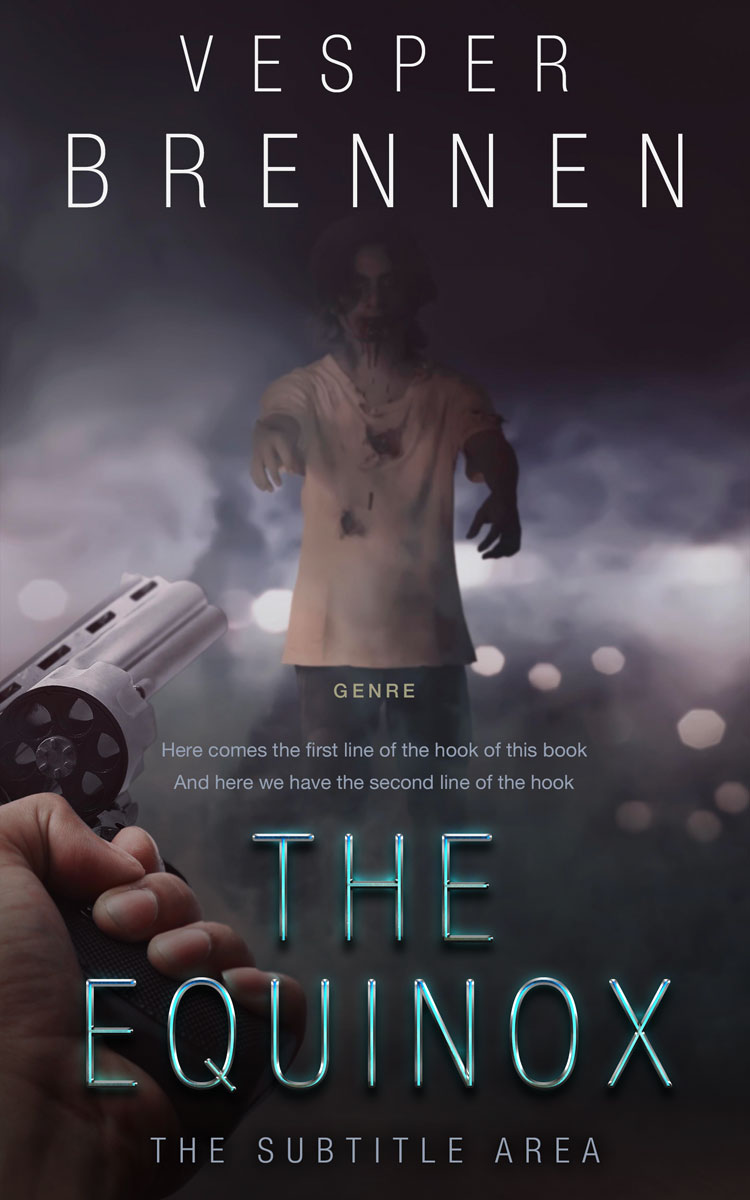 2D view of Premade Horror Book Cover - Baltic Sea