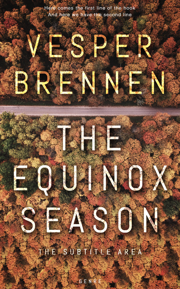 2D view of Premade Mystery & Thriller & Suspense Book Cover - Saddle