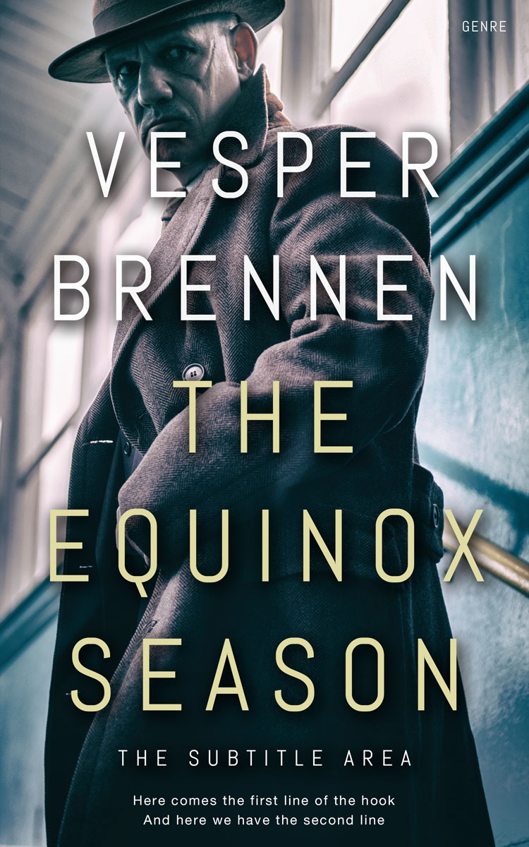 2D view of Premade Mystery & Thriller & Suspense Book Cover - Cloud