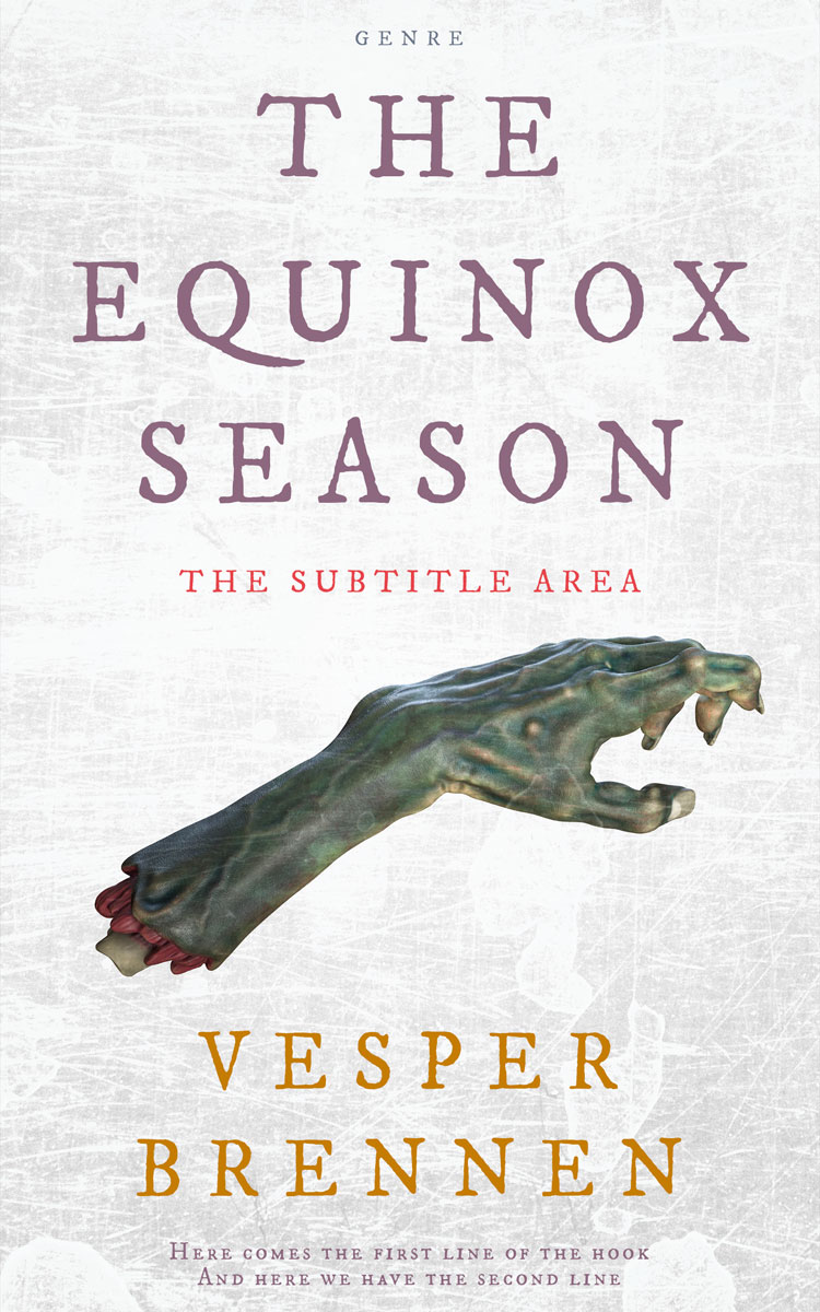 2D view of Premade Horror Book Cover - Gallery