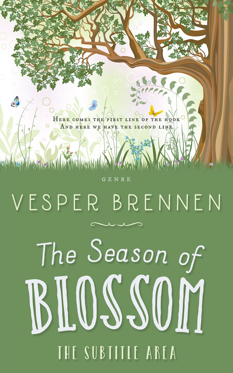 2D view of Premade Fantasy Book Cover - Highland