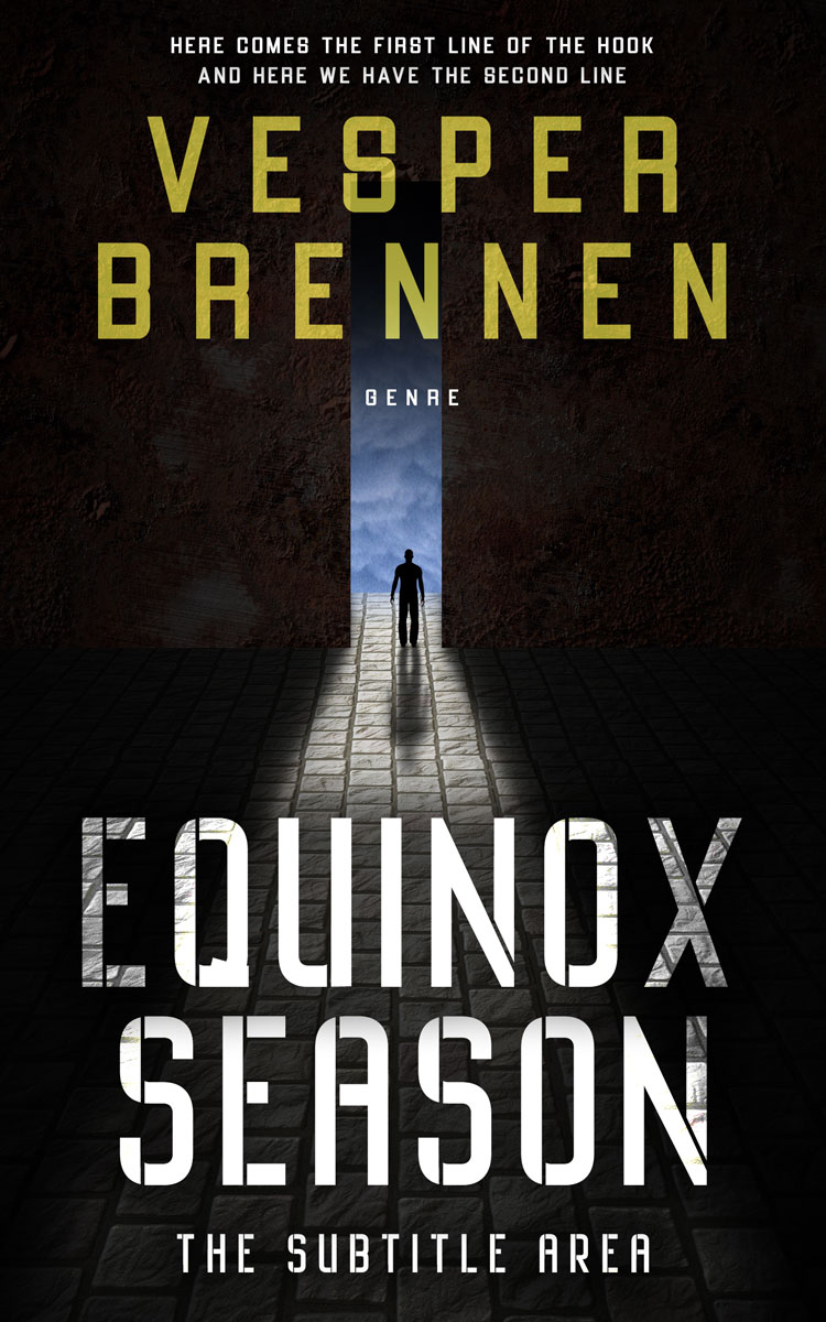 2D view of Premade Mystery & Thriller & Suspense Book Cover - Zeus