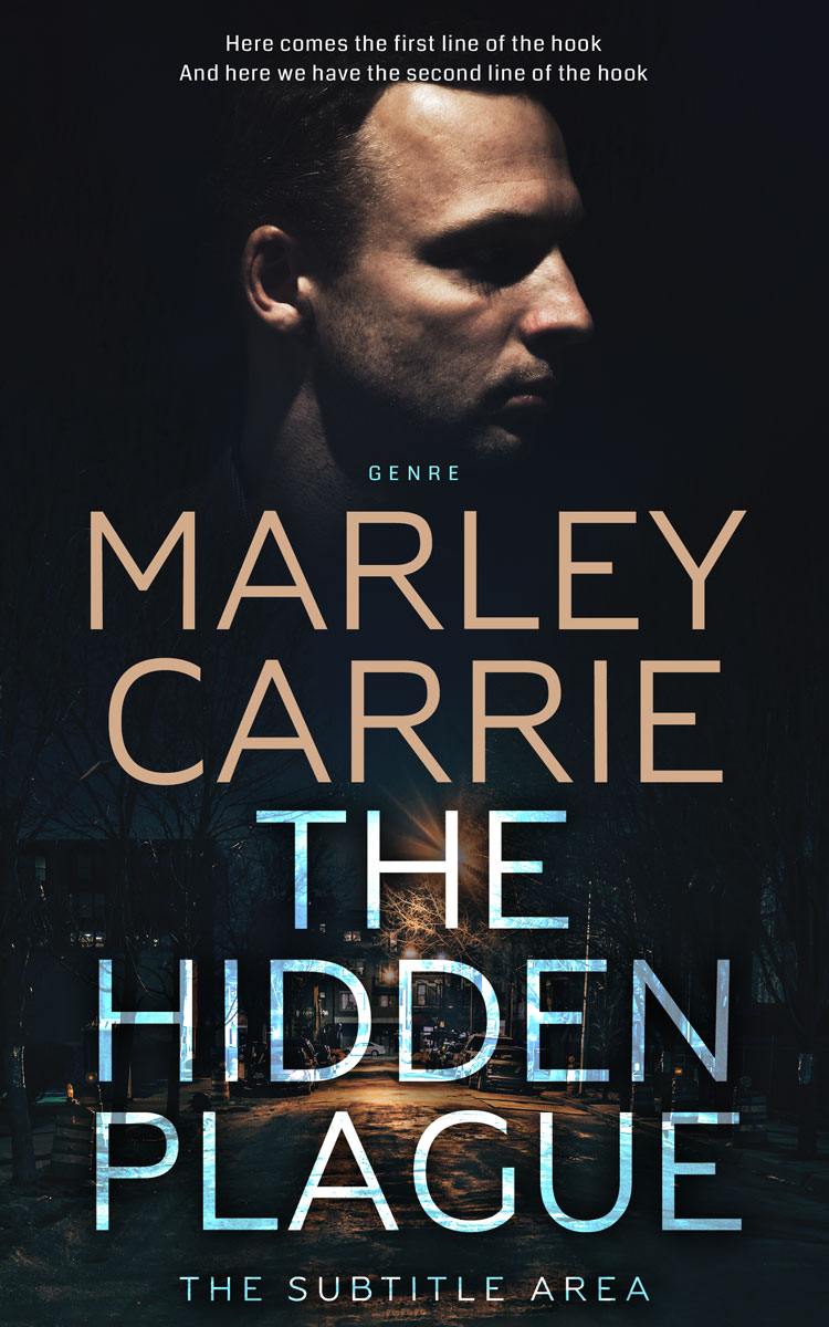 2D view of Premade Mystery & Thriller & Suspense Book Cover - Woodsmoke