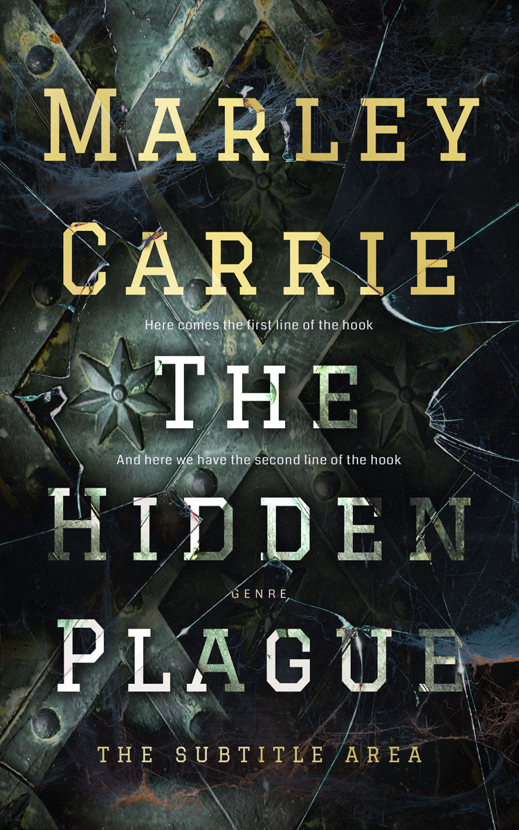 2D view of Premade Fantasy Book Cover - Outer Space