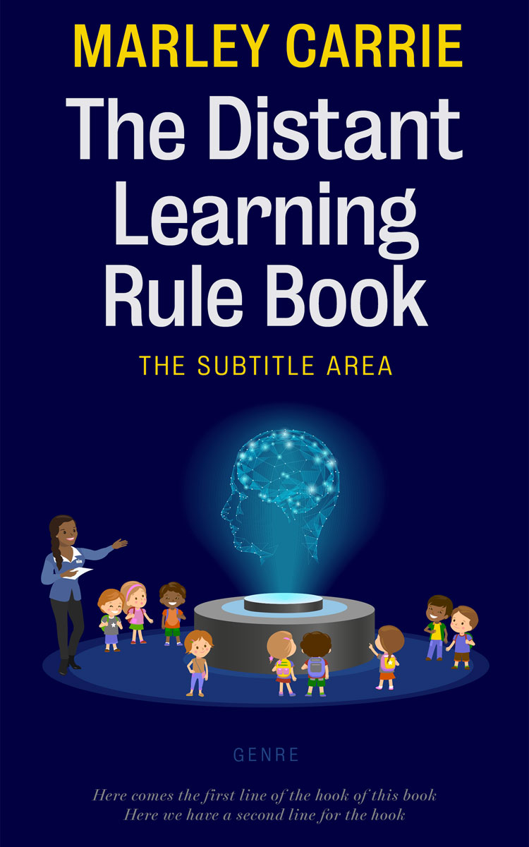 2D view of Premade Education Book Cover - Deep Cove