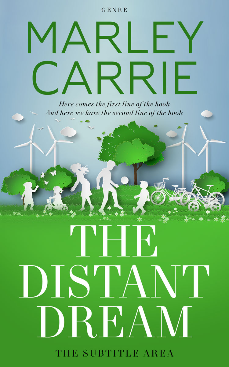 2D view of Premade Science & Nature Book Cover - Apple