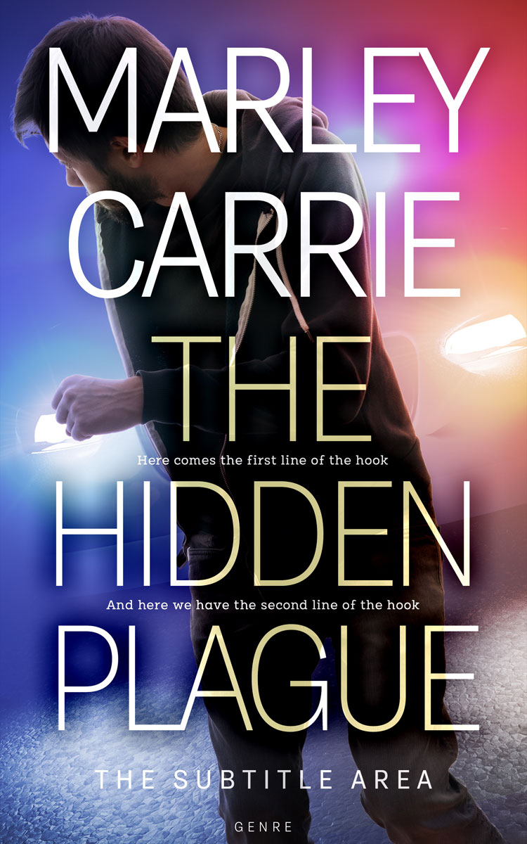 2D view of Premade Mystery & Thriller & Suspense Book Cover - Blossom