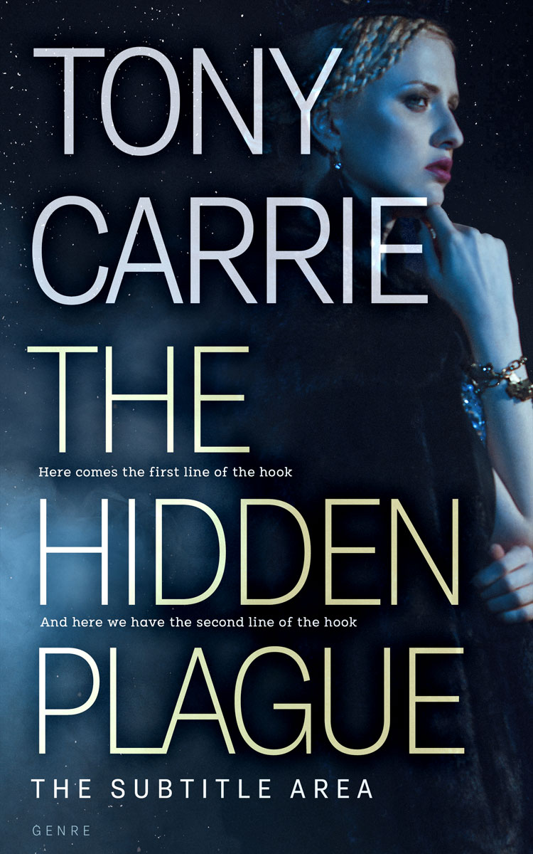 2D view of Premade Fantasy Book Cover - Ebony