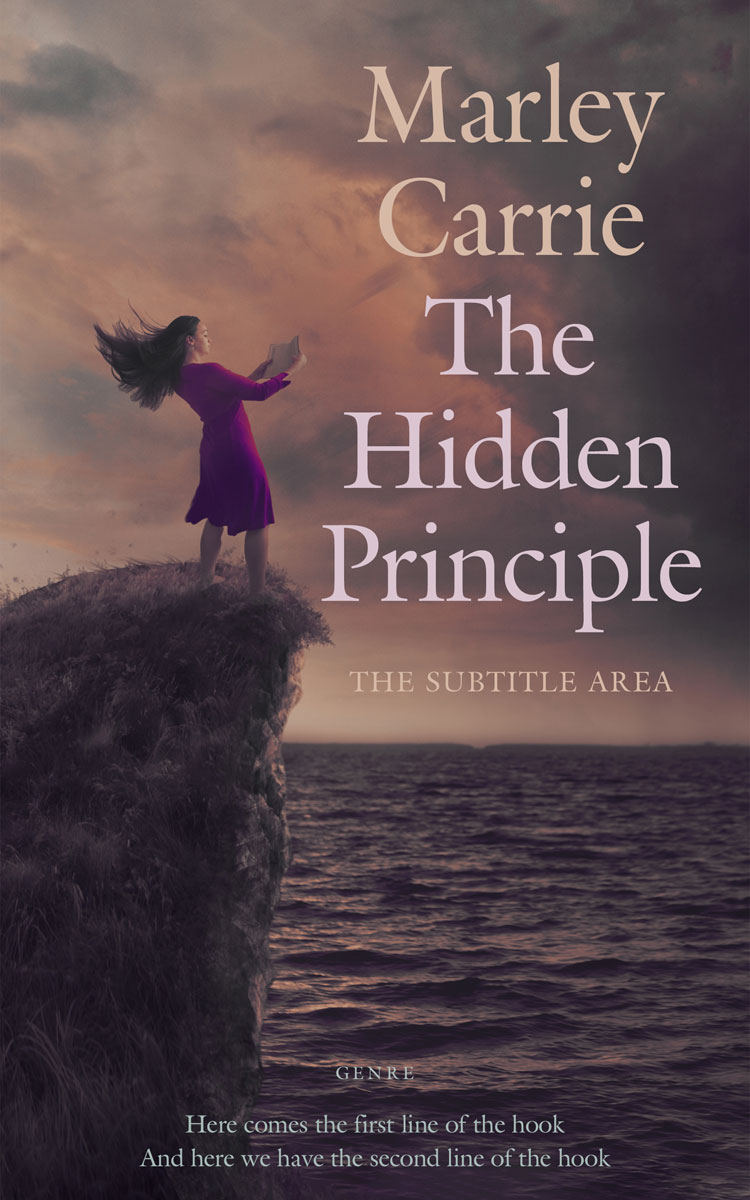 2D view of Premade Self-Improvement & Self-Help Book Cover - Thunder