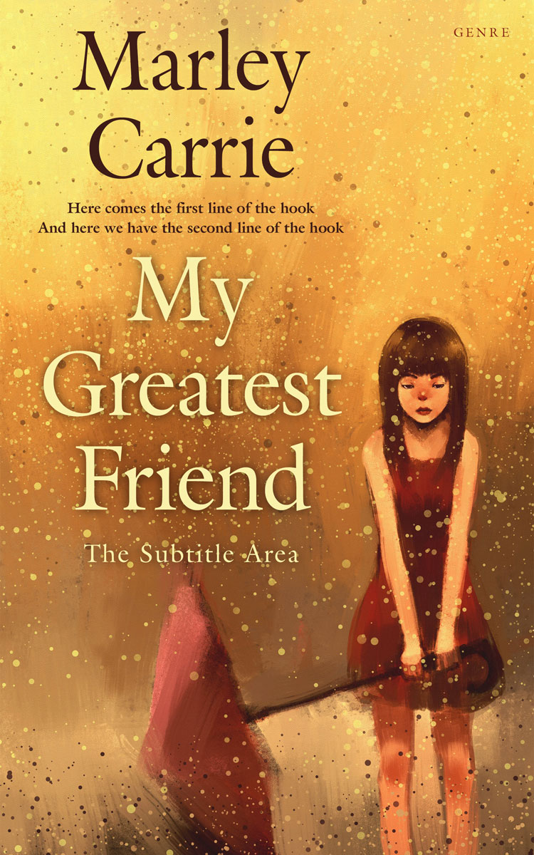 2D view of Premade Teen & Young Adult Book Cover - Tussock