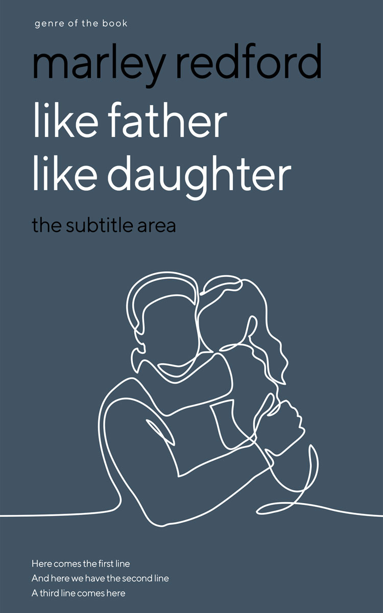 2D view of Premade Family & Parenting Book Cover - Fiord