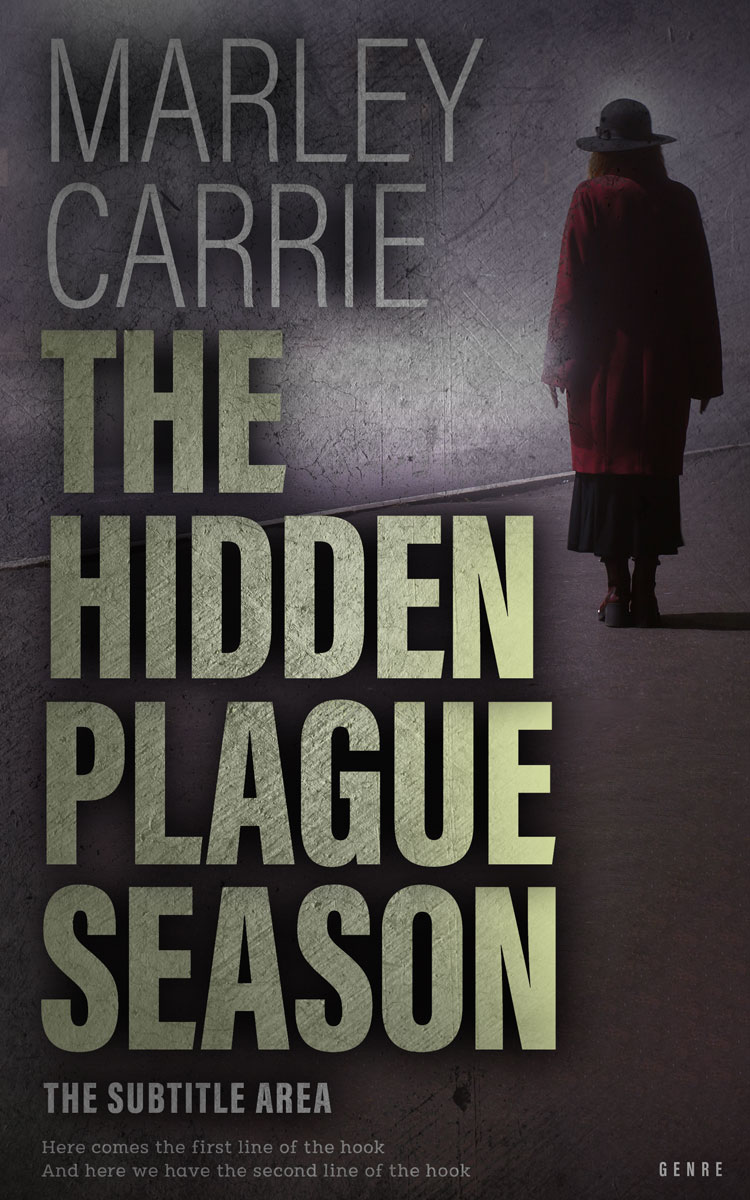 2D view of Premade Mystery & Thriller & Suspense Book Cover - Thunder